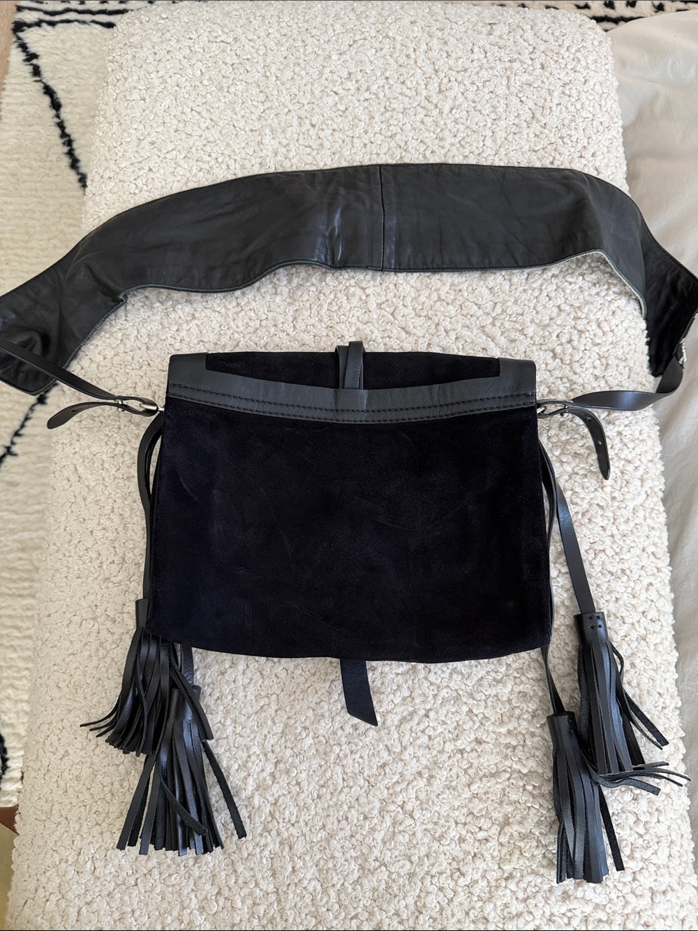 Isabel Marant Guitar strap shoulder bag - Picture 9 of 9